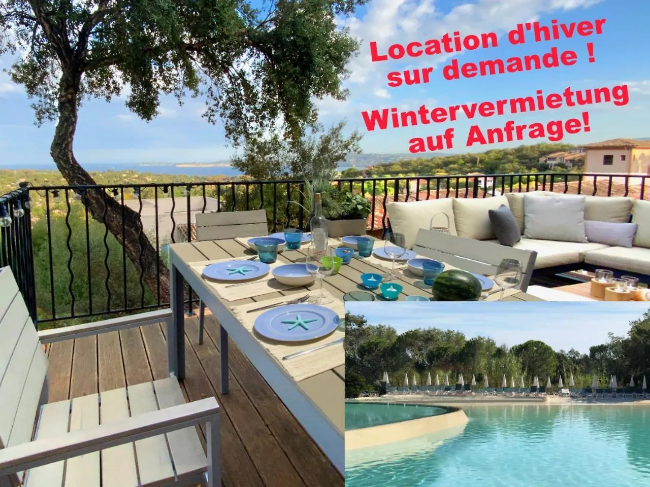 Les Restanques Du Golfe De Saint Tropez Aussergewoehnlicher Meerblick Top Wlan Grimaud